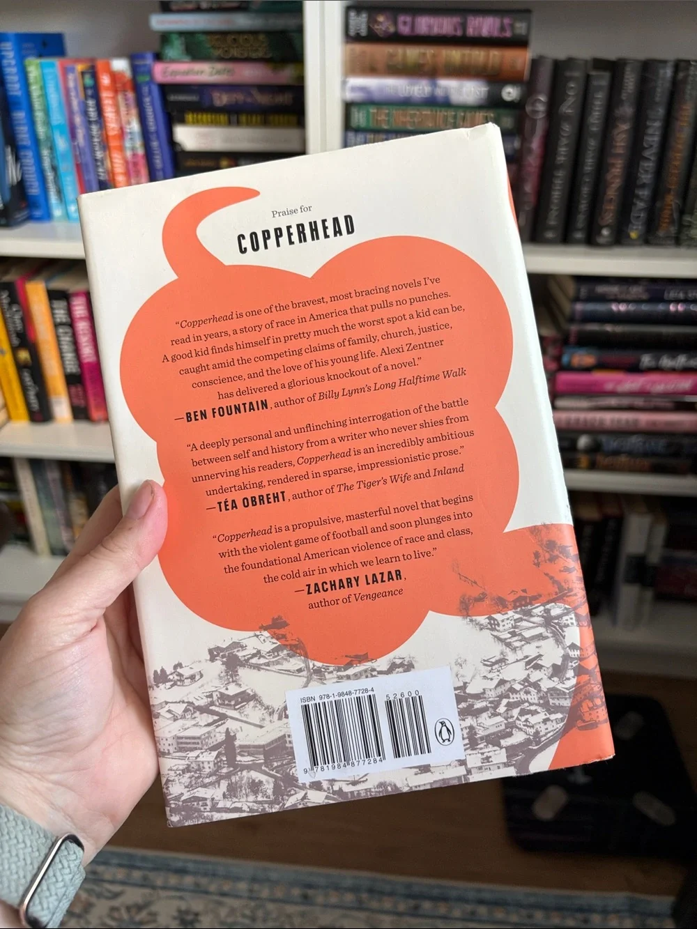 Copperhead by Alexi Zentner hardcover book - Picture 2 of 2